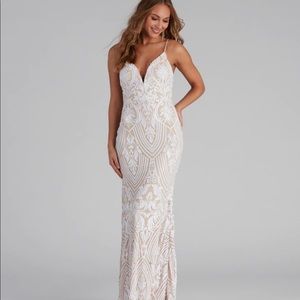 Fritzy Sequin Mermaid Dress